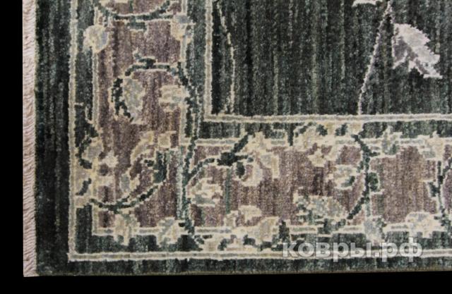 ковер ручной работы Шелковый Афганский ковер ручной работы Сhoubi Ziegler (Чуби Пакистан пара) 0.93x0.63 — фото 3