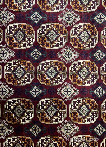 ковер ручной работы Шелковый Афганский ковер ручной работы Kundus (Кундус) 3.38x2.52 — фото 4