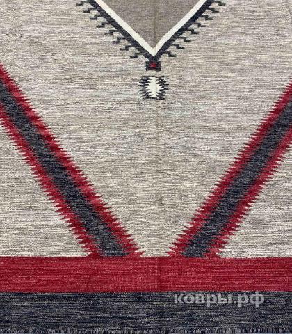 ковер ручной работы Шелковый Афганский ковер ручной работы Kilim (Килим) 3.06x2.46 — фото 3