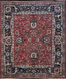 Афганский ковер ручной работы из шелка и шерсти Bidjar (Биджар) 2.5x2.91