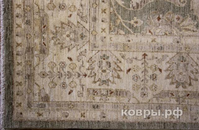 ковер ручной работы Шерстяной Афганский ковер ручной работы Сhoubi (Чуби) 3.62x2.73 — фото 2