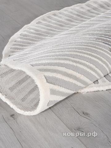 ковер Ковер KARMEN HALI SAFIR 00837G GREY / GREY Круг — фото 4