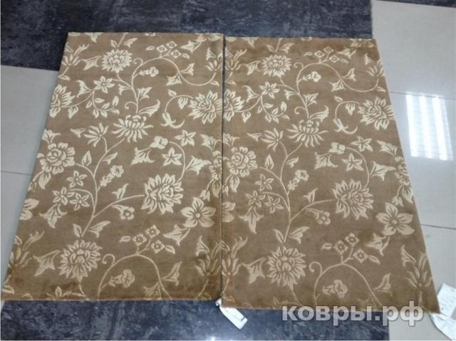 ковер ручной работы Дизайнерский ковер ручной работы из шерсти дикого яка 064 0.7x1.22 — фото 2