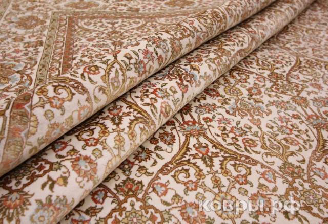 ковер ручной работы Шелковый Китайский ковер ручной работы 2.77x1.88 — фото 5