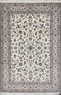 Иранский ковер ручной работы из шелка и шерсти Nain (Наин) 3x2.07