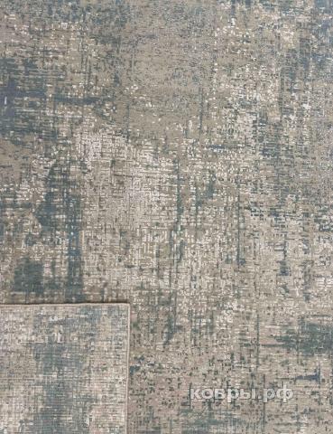 ковер ручной работы Индийский ковер ручной работы из шелка и шерсти 3.68x2.74 — фото 4