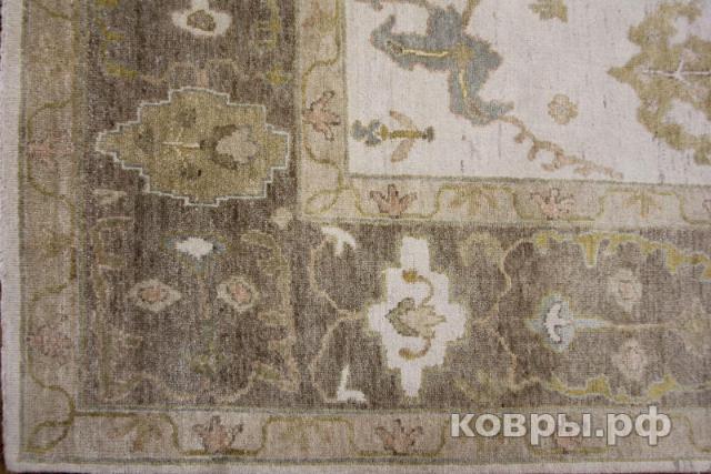 ковер ручной работы Шерстяной Индийский ковер ручной работы 4.08x2.88 — фото 4