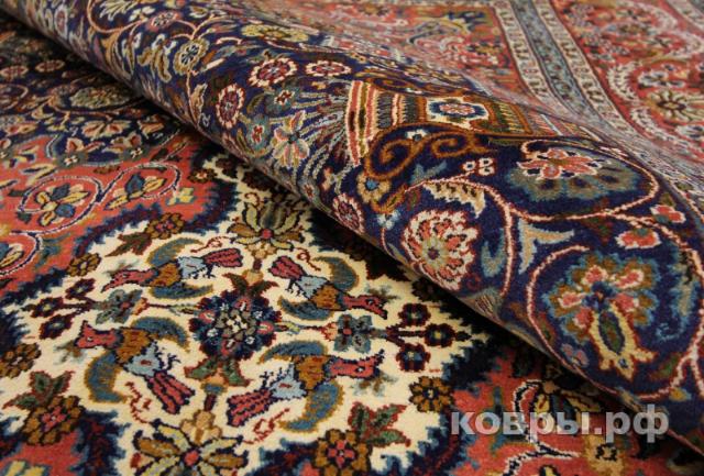 ковер ручной работы Шелковый Индийский ковер ручной работы Kashmir (Кашмир) 2.76x1.85 — фото 6