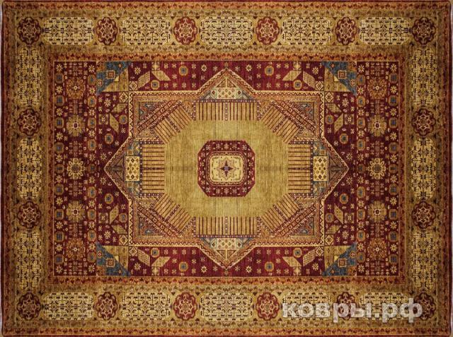 ковер ручной работы Шелковый Афганский ковер ручной работы Mamluk (Мамлук) 4.18x2.74