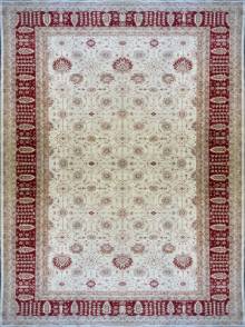 Шелковый Афганский ковер ручной работы Сhoubi (Чуби) 5.22x3.68