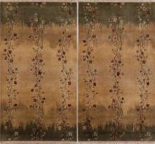 Индийский ковер ручной работы Агра 0.93x1.63м