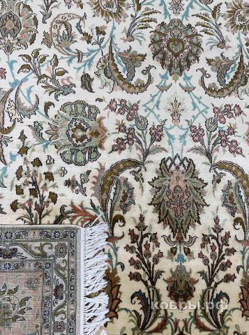 ковер ручной работы Шелковый Индийский ковер ручной работы Kashmir (Кашмир) 1.76x2.85 — фото 3