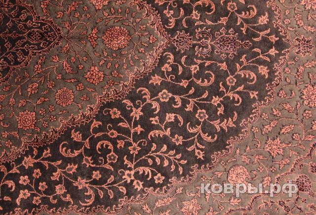 ковер ручной работы Индийский ковер ручной работы из шелка и шерсти Rajkumar (Ражкумар) 3.06x2.06 — фото 2