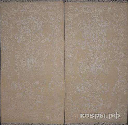 ковер ручной работы Индийский ковер ручной работы из шелка и шерсти 1.45x0.75 — фото 2