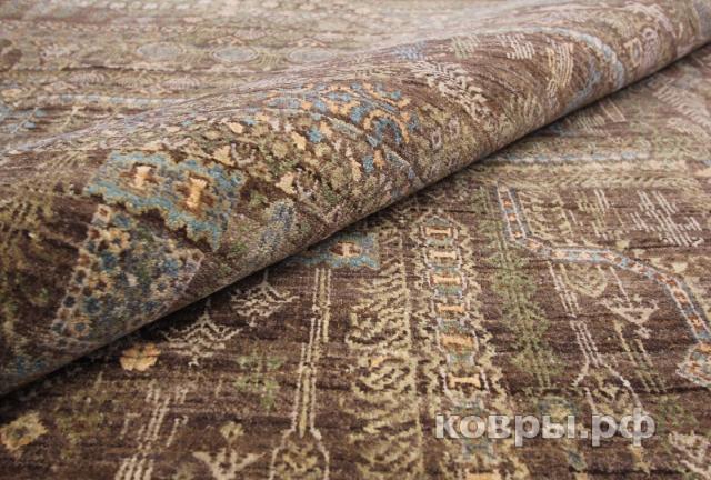 ковер ручной работы Шерстяной Индийский ковер ручной работы 3.78x2.7 — фото 5