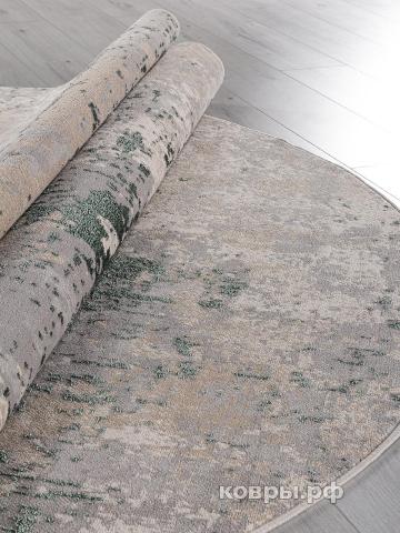 ковер Ковер MERINOS LIMAN F163 GRAY-GREEN Овал — фото 3