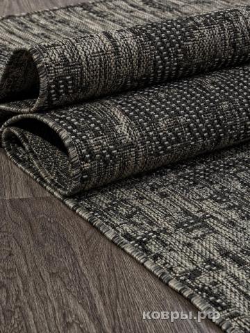 ковер Ковер MERINOS KAIR S131 BLACK-GRAY — фото 3