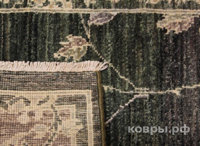 ковер ручной работы Шелковый Афганский ковер ручной работы Сhoubi Ziegler (Чуби Пакистан пара) 0.93x0.63 — фото 4