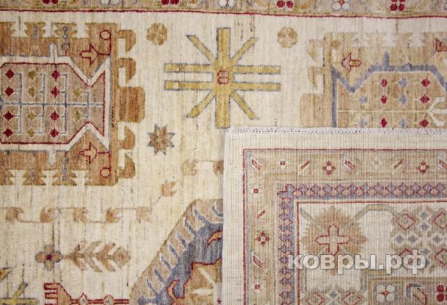 ковер ручной работы Афганский ковер ручной работы из шелка и шерсти Сhoubi Ziegler (Чуби зиглер) 2.36x1.72 — фото 4