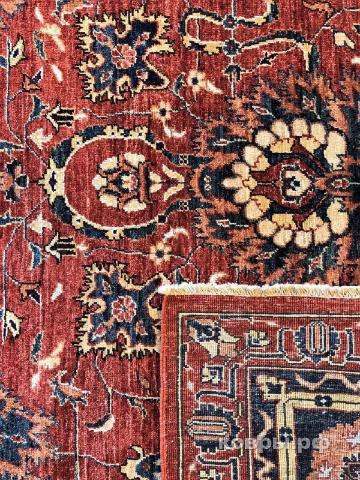 ковер ручной работы Афганский ковер ручной работы из шелка и шерсти Bidjar (Биджар) 2.5x2.91 — фото 2