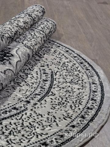 ковер Ковер MERINOS PALERMO F294 DARK GRAY Овал — фото 4