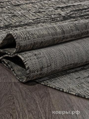 ковер Ковер MERINOS KAIR S143 BLACK-GRAY Овал — фото 3