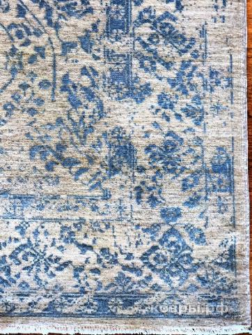 ковер ручной работы Шелковый Афганский ковер ручной работы Сhoubi (Чуби) 2.38x1.75 — фото 2