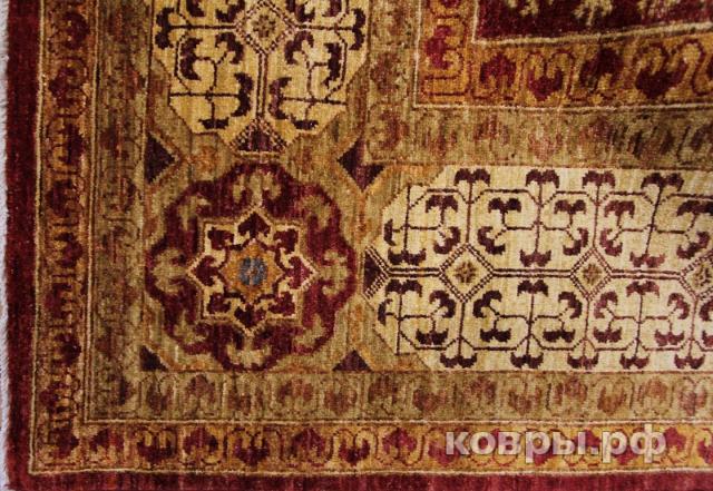 ковер ручной работы Шелковый Афганский ковер ручной работы Mamluk (Мамлук) 4.18x2.74 — фото 2