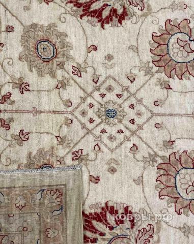 ковер ручной работы Шелковый Афганский ковер ручной работы Сhoubi (Чуби) 5.22x3.68 — фото 2