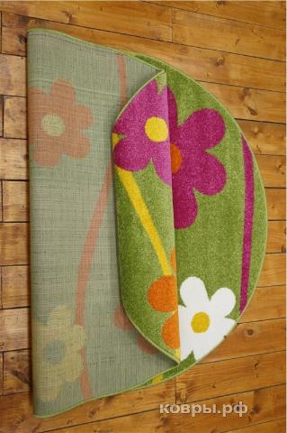 ковер Merinos Crystal 1021 GREEN Овал — фото 6