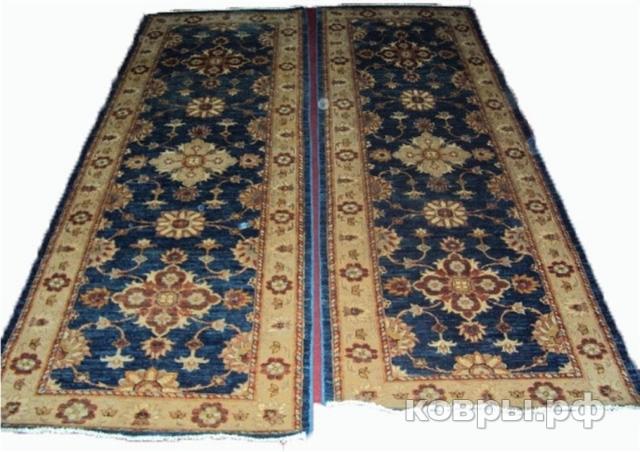 ковер ручной работы Афганский ковер ручной работы Чуби 0.74x2.25м — фото 2