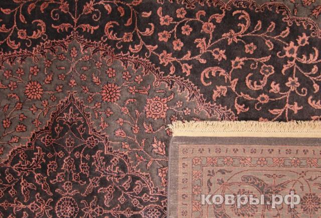 ковер ручной работы Индийский ковер ручной работы из шелка и шерсти Rajkumar (Ражкумар) 3.06x2.06 — фото 3