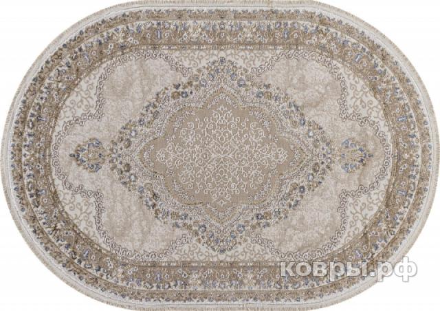 ковер Ковер KARDELEN MOSSO 27226A BEIGE / BLUE Овал