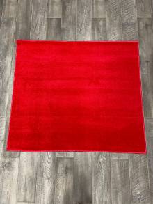 Коврик № 1286,красный,размер 1,5 на 1,32 метра