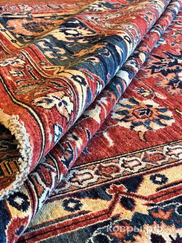 ковер ручной работы Афганский ковер ручной работы из шелка и шерсти Bidjar (Биджар) 2.5x2.91 — фото 3