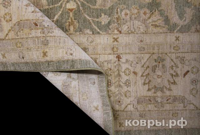 ковер ручной работы Шерстяной Афганский ковер ручной работы Сhoubi (Чуби) 3.62x2.73 — фото 4