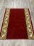 Халява Коврик № 1604,бордовый,размер 1,2 на 1,45 метра