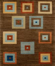 Пакистанский ковер ручной работы Чуби модерн 1.65x2.05м