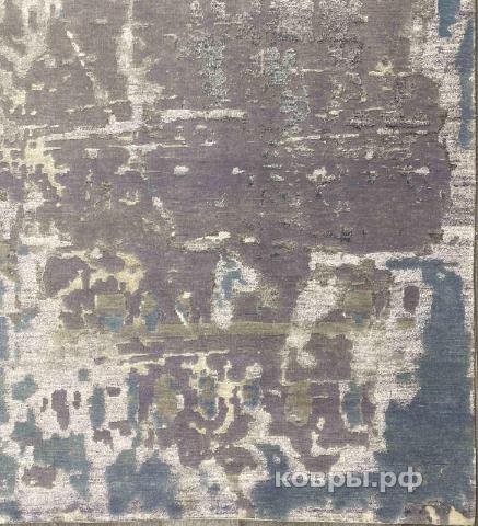 ковер ручной работы Индийский ковер ручной работы из шелка и шерсти 3.66x2.83 — фото 2