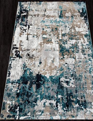 ковер Ковер ALPIN PARADIZE 01632A GREY / TURQUOISE — фото 2