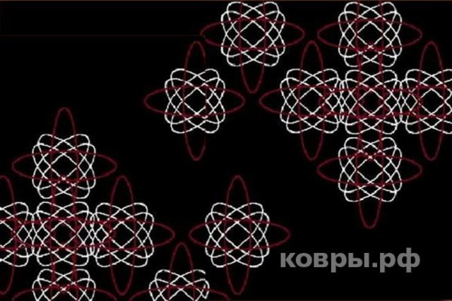 ковер Agnella Avant-Garde Sferis black