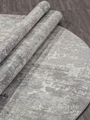 ковер MERINOS LIMAN F165 CREAM-BLUE Овал — фото 3