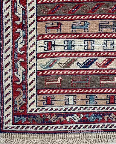 ковер ручной работы Шерстяной Иранский ковер ручной работы Sumah (Сумах) 1.9x1.28 — фото 2