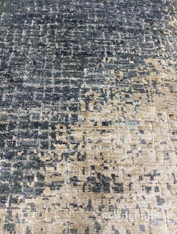 ковер ручной работы Индийский ковер ручной работы из шелка и шерсти 3.67x2.65 — фото 5