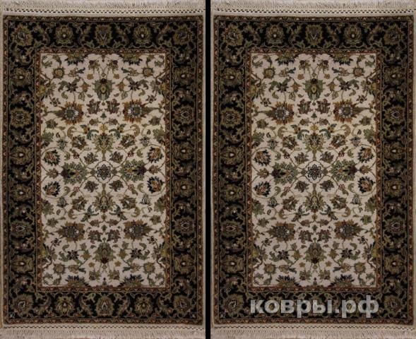 ковер ручной работы Шерстяной Индийский ковер ручной работы 1.28x0.77 — фото 2