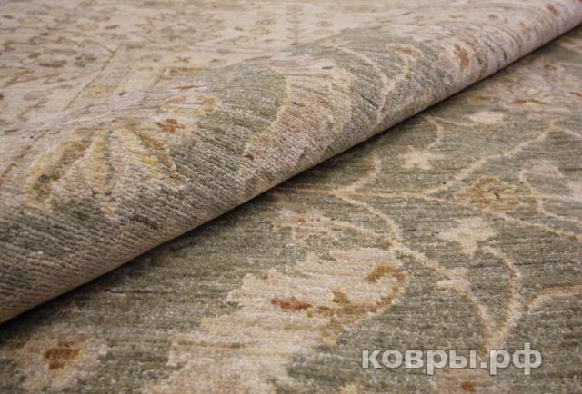 ковер ручной работы Шерстяной Афганский ковер ручной работы Сhoubi (Чуби) 3.62x2.73 — фото 5