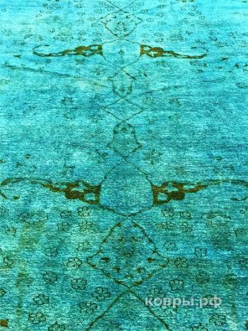 ковер ручной работы Шерстяной Афганский ковер ручной работы Сhoubi (Чуби дамаск) 4.26x3.01 — фото 3