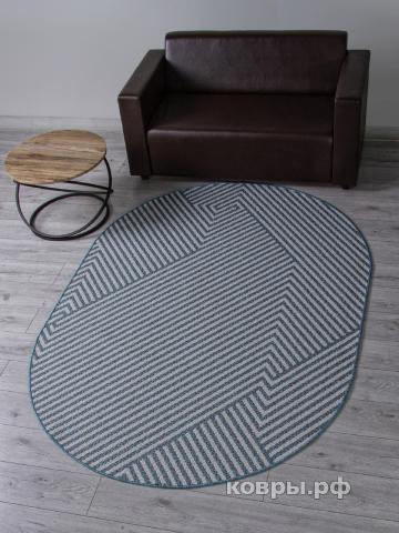 ковер Ковер MERINOS KAIR S147 BLUE Овал — фото 2