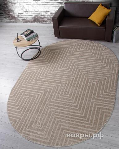 ковер Ковер MERINOS DIOS F412 LIGHT BEIGE Овал — фото 2