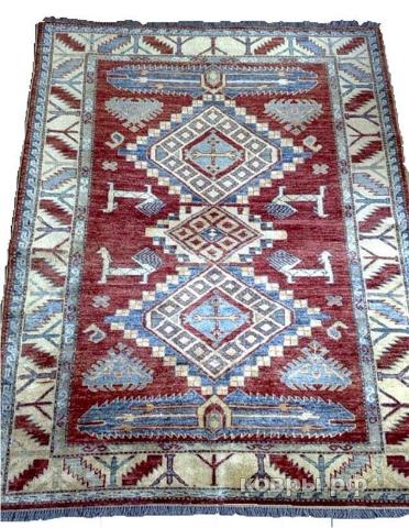 ковер ручной работы Армянский ковер ручной работы Казах  1.38x1.72 — фото 2